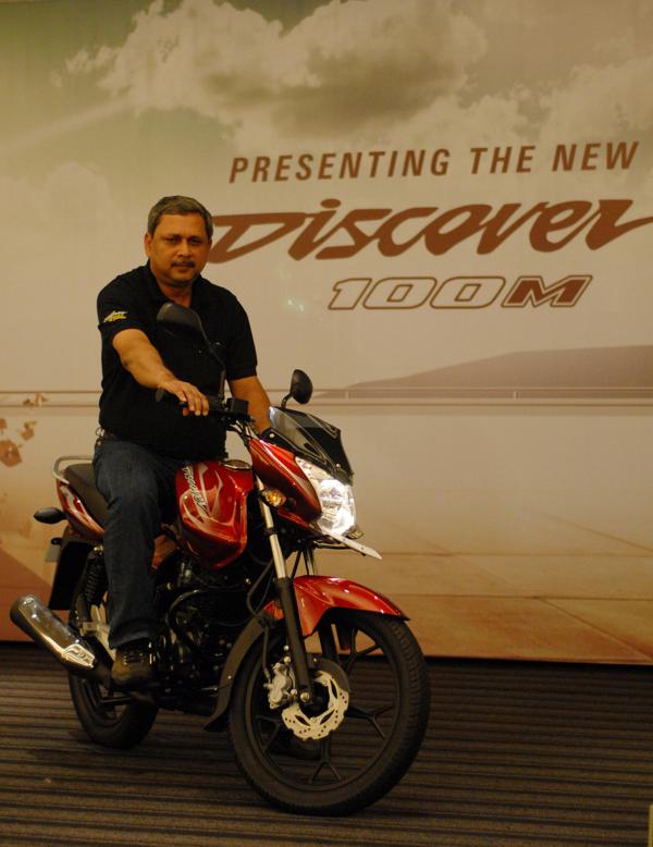 Bajaj Discover 100M launched at ex showroom price of Rs. 44754