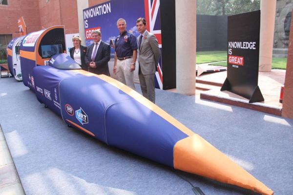 Bloodhound, World's fastest supersonic shall be showcased in Delhi