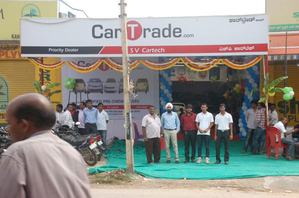 CarTrade.com launches its twelfth used car Franchisee Store in India .
