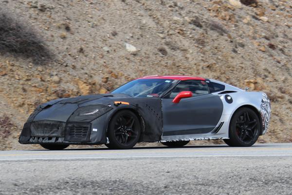 Next-gen Corvette ZR1 spied testing