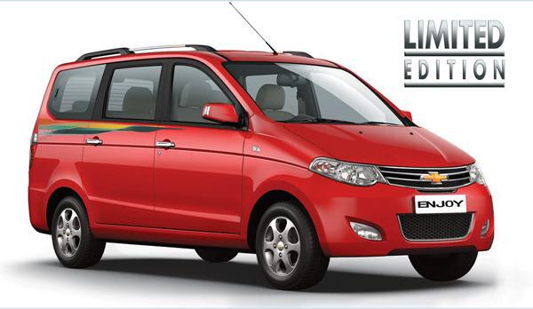 Chevrolet India launches Enjoy Limited Edition