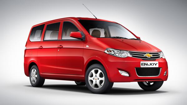 Chevrolet Enjoy launched in India at a starting price of Rs. 5.49 lakh