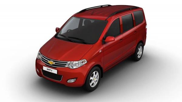 General Motors India developing its Chevy Enjoy MPV to challenge the market 
