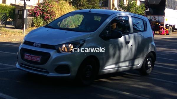 Production-spec Chevrolet Beat spied undisguised 