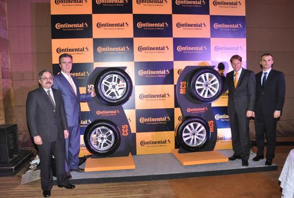 Continental inaugurates premium car tyres for the Indian market