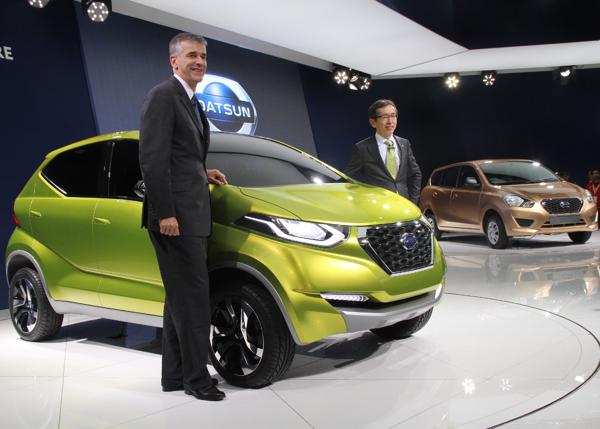 Datsun reveals redi-GO at Auto Expo 2014, a small cross-over