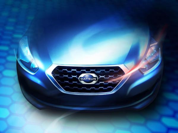 Datsun offers a glimpse of its first model, Indian showcase on July 15.