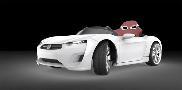 Electric Sports car for kids - Android Powered Henes Broon F870 launched for Rs. 60,000