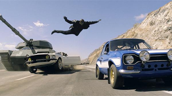 Fast & Furious 6 teaser showcased at Super Bowl XLVII.