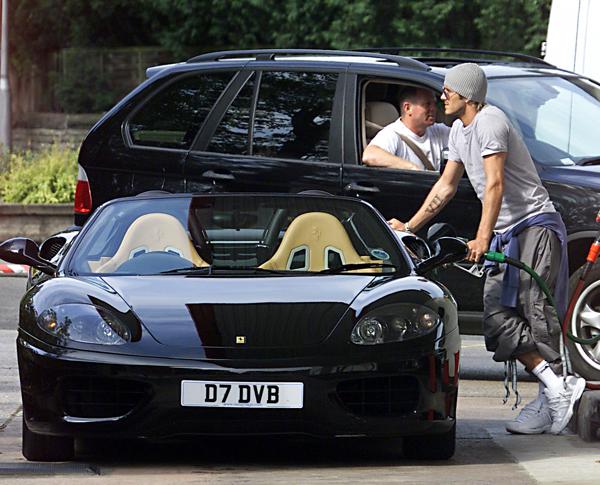 Footballers and their love for expensive cars 