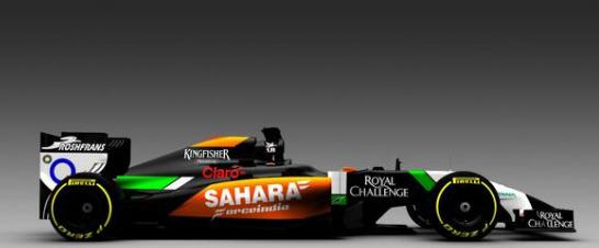 Force India is the first team to unveil its 2014 F1 car