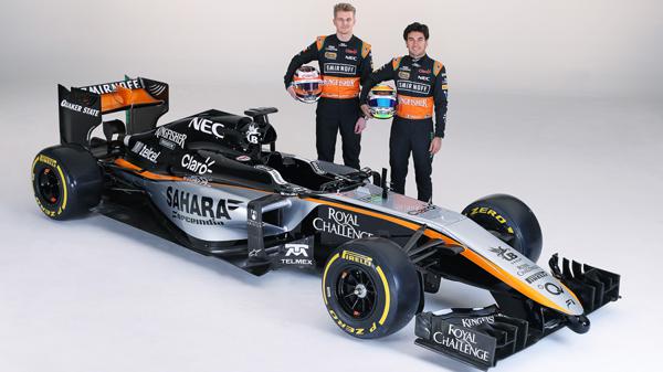 Force India unveils the new stylish VJM08 livery