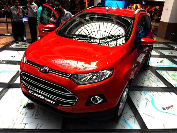 Ford EcoSport soft launch in Delhi and Mumbai