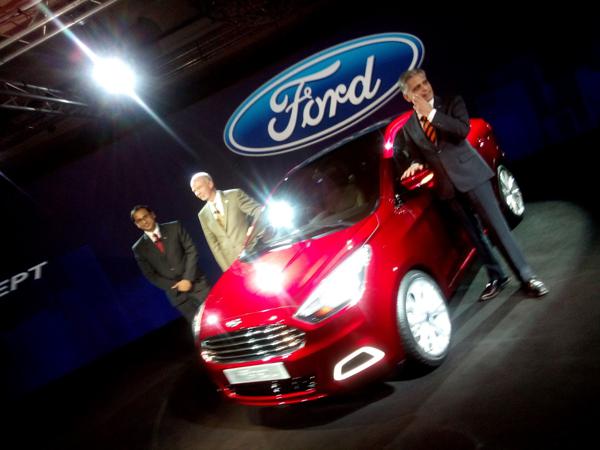 Ford Figo Concept Sedan Launch