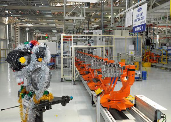 Ford India's capacity expansion completed at its Chennai powertrain plant 