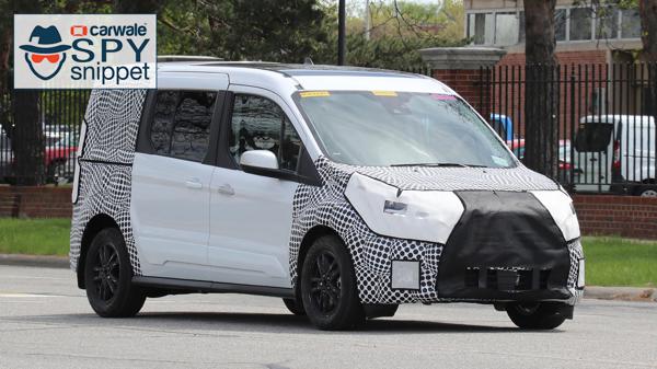 First pictures of Fords Transit Connect van surface