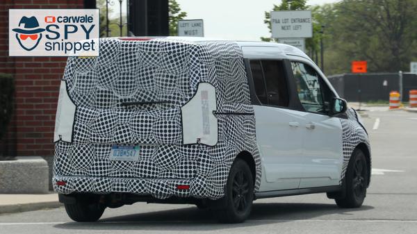 First pictures of Fords Transit Connect van surface