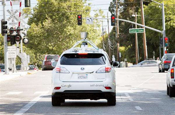 Google tests self-driving cars on city streets