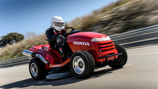 Honda's Lawnmower makes a World record at 116 Mph