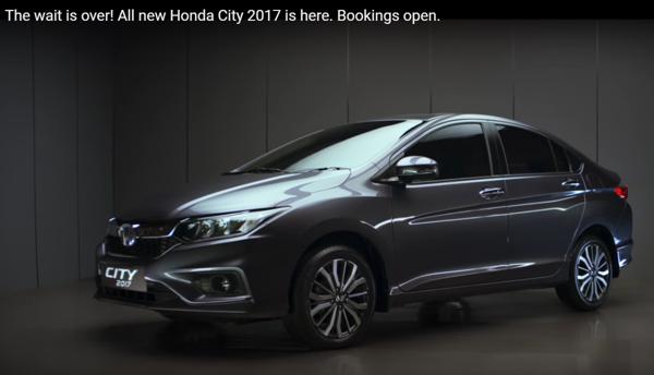 2017 Honda City teased ahead of launch on February 14