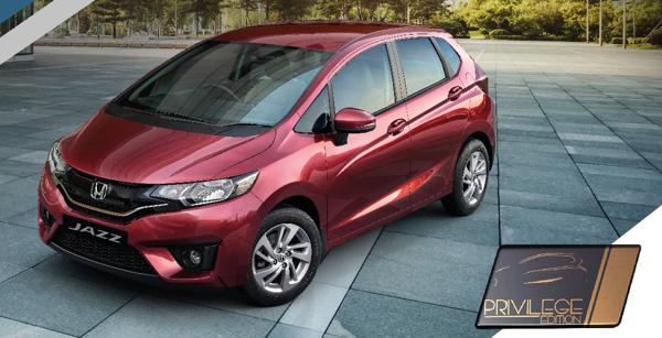 Top 3 additions on the Honda Jazz Privilege edition