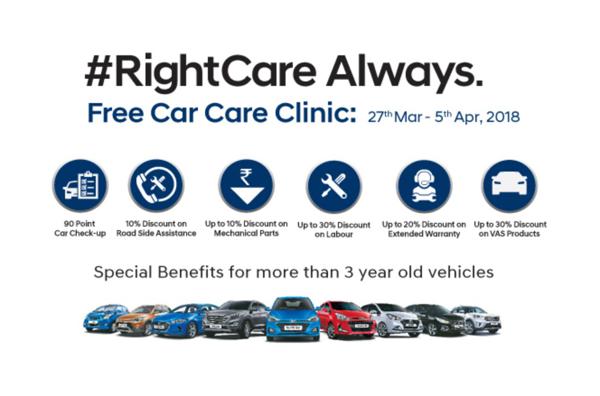 Hyundai organises car care clinic for 10 days