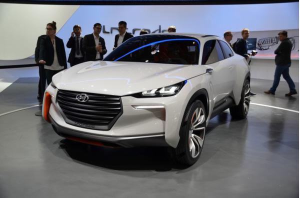 Hyundai unveils SUV concept Intrado at the Geneva Motor Show 