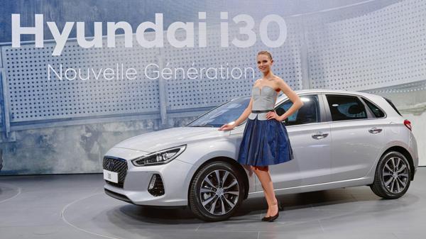 Hyundai premiers the i30 at the 2016 Paris Motor Show