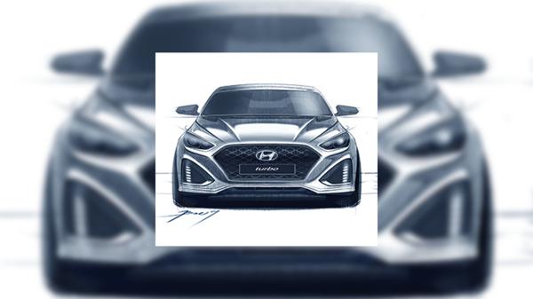 Facelifted Hyundai Sonatas official picture leaks