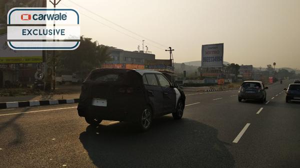 Hyundai spotted testing the Creta facelift