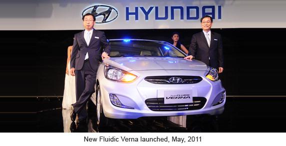 Toyota Etios and Skoda Rapid chasing sales of Hyundai Verna in Indian auto marke