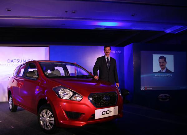 Indiaâ€™s first sub-4 meter Compact MPV - Datsun Go+ launched in four trims
