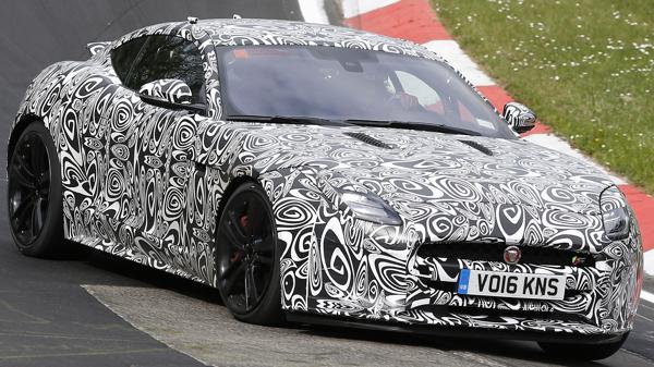 Jaguar begins testing the F-Type facelift