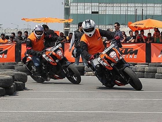 KTM Orange Day in Delhi celebrated with much fanfare and glamour