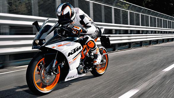 Ktm rc 390 online and 200 price