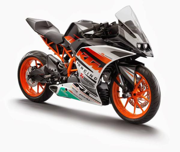 KTM RC series could be shown to dealers in conference