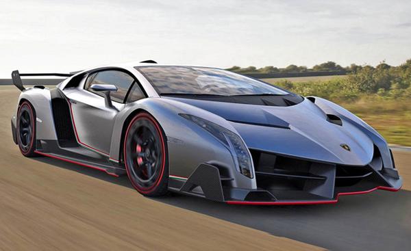 Lamborghini exhibits an all new street-legal supercar, Veneno