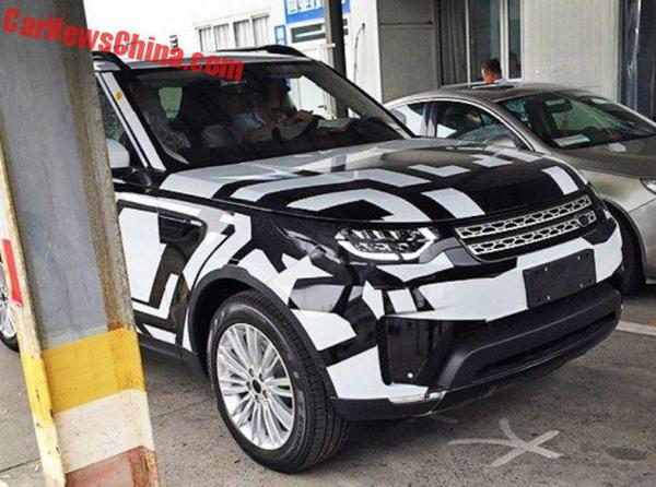 Land Rover testing next-gen Discovery in China