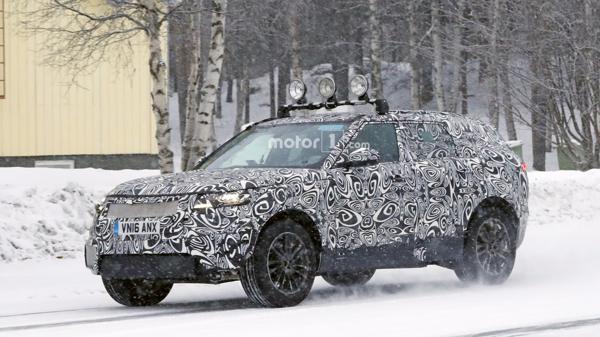 Range Rover Sport Coupe spied