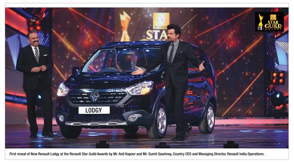 Renault Lodgy revealed by Anil Kapoor 