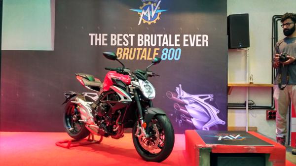 MV Agusta Brutale launched in India at Rs lakh