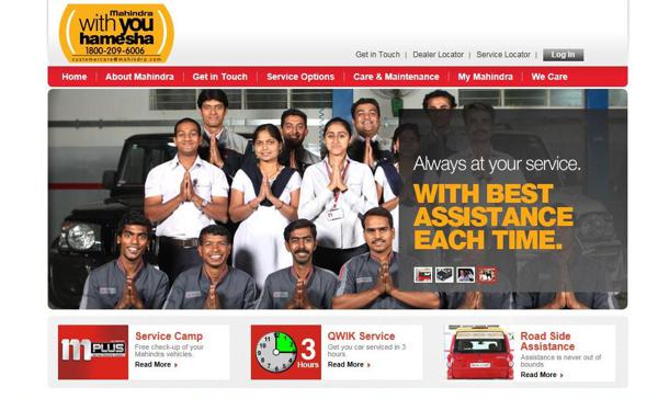 Mahindra launches new customer care website