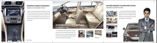 Maruti Ciaz brochure released on official site, details inside 