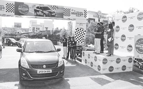 Swift DZire diesel records a mileage of 45.8 kmpl at DZirable Mileage Rally