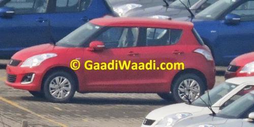 Maruti Swift Facelift Spotted with Slight Changes
