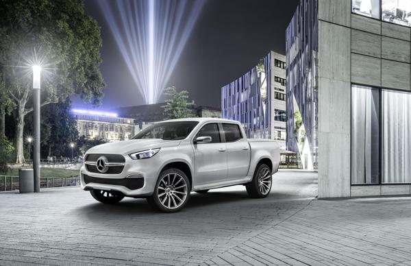 Mercedes X-Class pick-up unveiled ahead of global launch next year