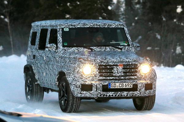  All-new Mercedes G-Class snapped 