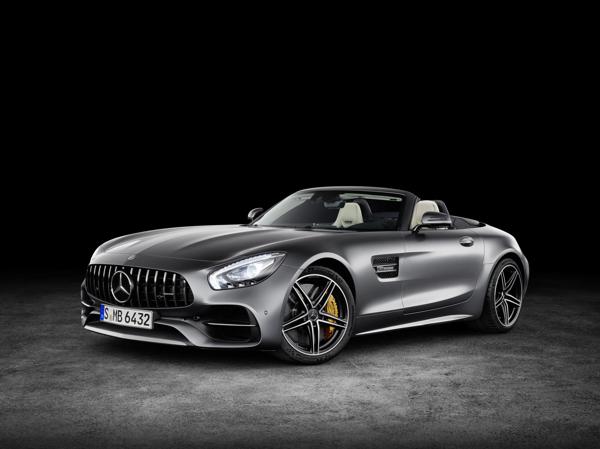 Mercedes-AMG shows off GT and GT C Roadster at 2016 Paris Motor Show