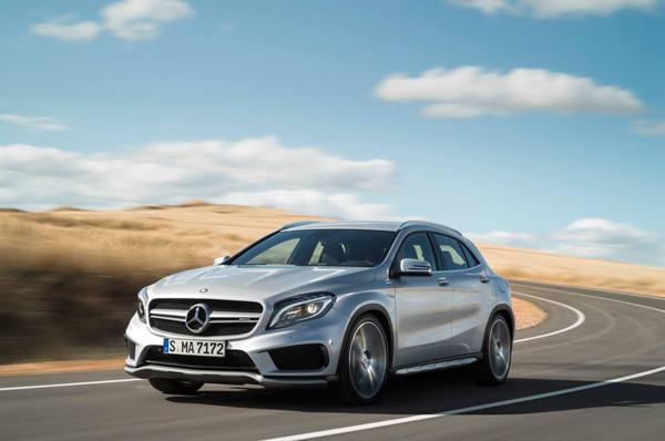 Mercedes-Benz GLA45 AMG officially unveiled ahead of public debut