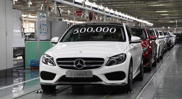 Mercedes Benz achieves a new milestone with 500,000th passenger car rolled out in Beijing